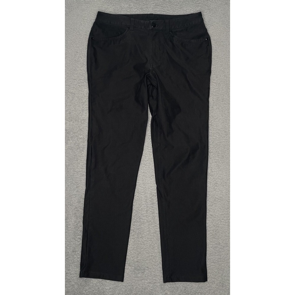 Lululemon ABC Chino Pants Mens 31 Stretch Athletic Black‎ Slim Fit Bottoms
